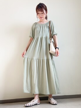 Fujikoさん（レディース・158cm）の夏コーディネート