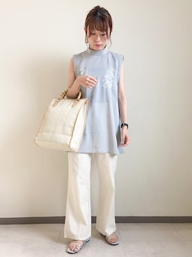 Fujikoさん(レディース・158cm)の夏コーディネート