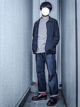 「PRODUCT（street）（プロダクト）のアイテム」を使った、えだまめ🌱さん（メンズ・179cm）の春コーディネート