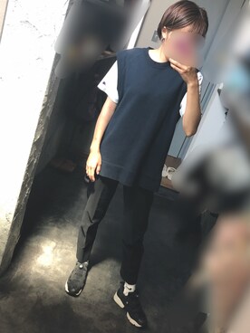 「DHOLIC（ディーホリック）のアイテム（ピアス（両耳用））」を使った、MEGUさん（レディース・154cm）の夏コーディネート