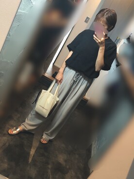 「Cosme Kitchen（コスメキッチン）のアイテム」を使った、MEGUさん（レディース・154cm）の夏コーディネート