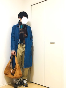 ぴーすけぴーすけさん（メンズ・175cm）の冬コーディネート