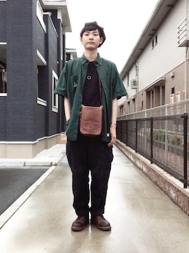 ぴーすけぴーすけさん（メンズ・175cm）の夏コーディネート