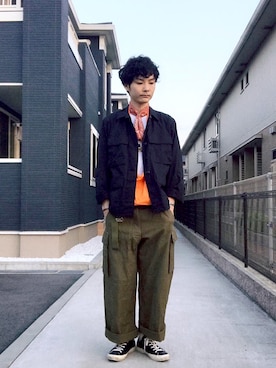 ぴーすけぴーすけさん（メンズ・175cm）の秋コーディネート