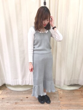 RINAさん(レディース・157cm)の冬コーディネート