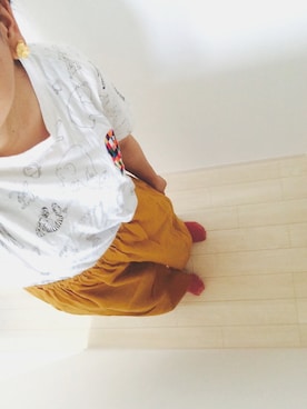 「アイテム（パンツ）」を使った、きんさん（レディース・158cm・10代）の夏コーディネート