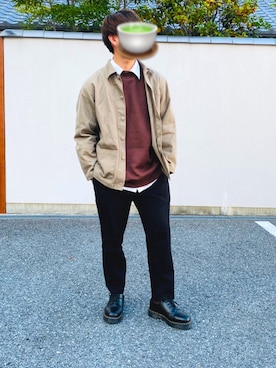 「UNIQLO（ユニクロ）の50色ソックス（消臭機能付き）（ソックス/靴下）」を使った、CLIVAさん（メンズ・173cm）の秋コーディネート