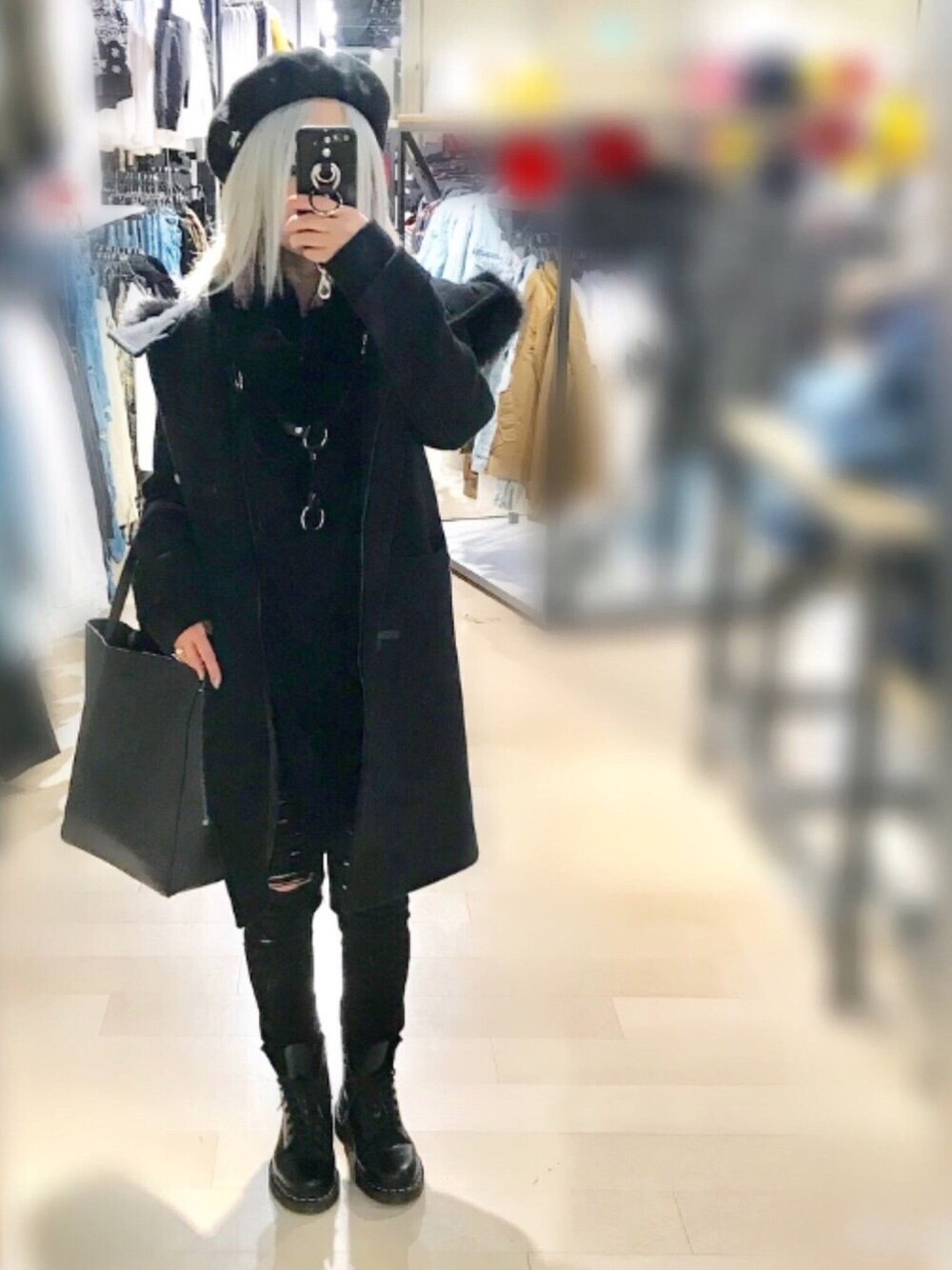 rienda（リエンダ）の「Faux Fur wool ダッフルコート（ダッフル