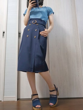 Ellieさん（レディース・163cm）の夏コーディネート