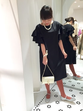 Dot&Stripes CHILDWOMANさん（レディース・158cm）の秋コーディネート