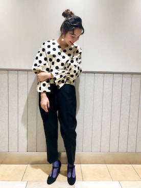 Dot&Stripes CHILDWOMANさん(レディース・158cm)の春コーディネート