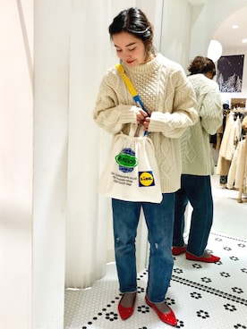 Dot&Stripes CHILDWOMANさん(レディース・158cm)の冬コーディネート