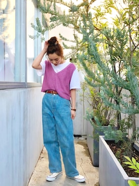 Dot&Stripes CHILDWOMANさん(レディース・158cm)の春コーディネート