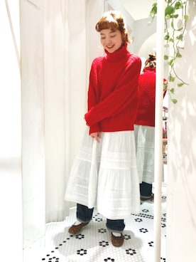 Dot&Stripes CHILDWOMANさん(レディース・158cm)の冬コーディネート