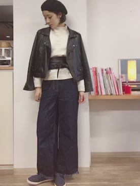 rina.美容師コーデさん（レディース・166cm）の春コーディネート