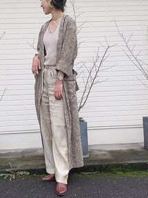 todayful   Jacquard Piping Gown ジャカードガウン TODAYFUL(トゥデイフル) 