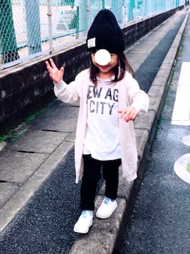 kkpさん（キッズ・90cm）の秋コーディネート