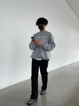 「美術館」｜Linさん（メンズ・170cm）の春コーディネート
