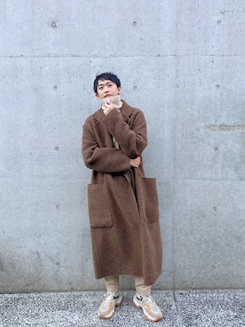 「TODAYFUL（トゥデイフル）のアイテム（ジャケット/アウター）」を使った、FUMITO HOSOYAさん（メンズ・163cm）の秋コーディネート