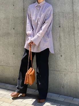 「TODAYFUL（トゥデイフル）のアイテム」を使った、FUMITO HOSOYAさん（メンズ・163cm）の春コーディネート