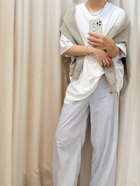 「TODAYFUL（トゥデイフル）のアイテム」を使った、FUMITO HOSOYAさん（メンズ・163cm）の春コーディネート