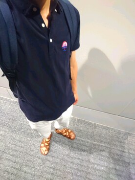 永谷園さん（メンズ・180cm）の夏コーディネート