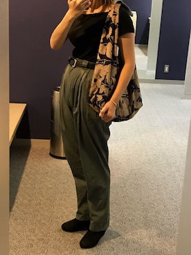 「CHARLES JOURDAN（シャルルジョルダン）のアイテム」を使った、nachaさん（レディース・163cm）の秋コーディネート