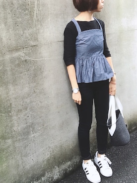 きゃなおさん（レディース・155cm）の春コーディネート