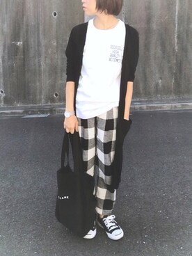 きゃなおさん（レディース・155cm）の春コーディネート