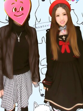 「やみかわいい」｜きむらっこさん（レディース・152cm）の秋コーディネート