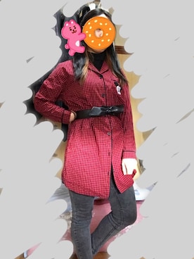 「着まわしコーデ」｜「アイテム（ルームウェア）」を使った、きむらっこさん（レディース・152cm）の秋コーディネート
