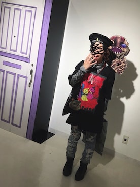 「お揃いコーデ」｜「アイテム（その他）」を使った、きむらっこさん（レディース・152cm）の秋コーディネート