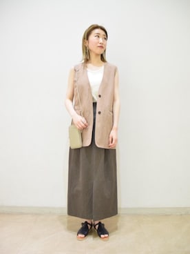 Nao Takahashiさん（レディース・164cm）の春コーディネート