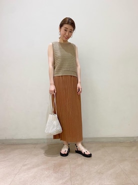 Nao Takahashiさん（レディース・164cm）の夏コーディネート