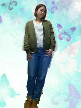 ゆーP。さん（レディース・157cm）の春コーディネート