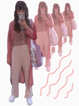 「シアタープロダクツ(THEATRE PRODUCTS)」｜「アイテム（その他アウター）」を使った、〰さん（レディース・164cm）の春コーディネート