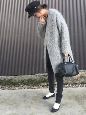 amiさん（レディース・163cm）の冬コーディネート