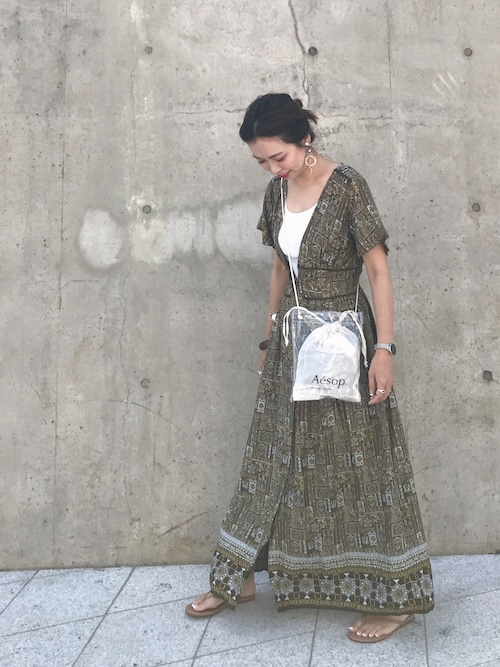 Ami Todayfulのワンピースを使ったコーディネート Wear