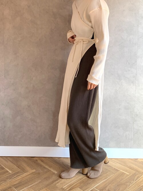 関税込み】 AMI PARIS タートルネック ウール&カシミア ドレス (AMI