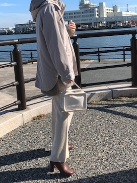 「BARNYARDSTORM（バンヤードストーム）のアイテム」を使った、amiさん（レディース・163cm）の秋コーディネート