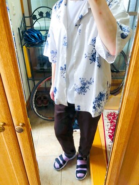 「AiRS（エアーズ）のアイテム」を使った、まさきさん（メンズ・173cm）の秋コーディネート