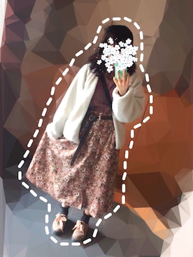 「AS KNOW AS PINKY（アズノゥアズピンキー）のアイテム（ブルゾン）」を使った、Tamacha😎💕さん（レディース・152cm）の春コーディネート