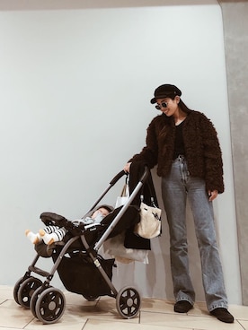 rinaさん（レディース・170cm）の冬コーディネート