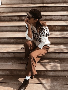 rinaさん（レディース・170cm）の秋コーディネート