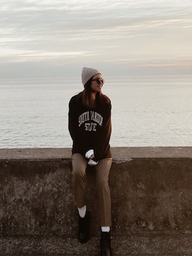 rinaさん(レディース・170cm)の冬コーディネート