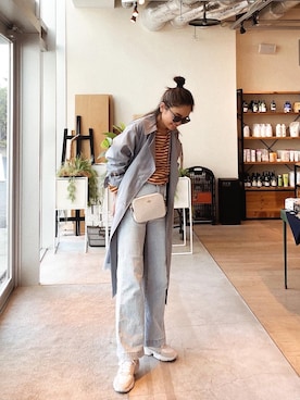 rinaさん（レディース・170cm）の春コーディネート