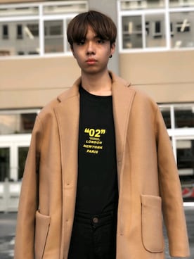 「5（ファイブ）のアイテム（ジャケット/アウター）」を使った、茶先生🇹🇼さん（メンズ・169cm）の冬コーディネート
