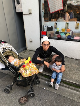 「アイテム（ママ＆ベビー）」を使った、こーやさん（メンズ・172cm）の秋コーディネート