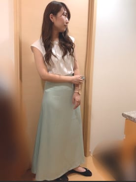 「H&M（エイチ・アンド・エム）のアイテム（腕時計）」を使った、tukihararikoさん（レディース・160cm）の秋コーディネート