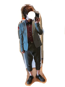 「SHIPS JET BLUE（シップスジェットブルー）のアイテム（パンツ）」を使った、にににさん（レディース・153cm）の春コーディネート